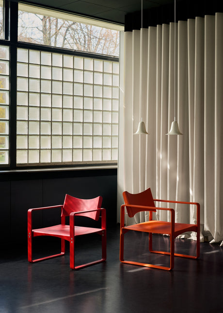 Series 270 F lænestol af Verner Panton - Blå - Jacobsen Plus