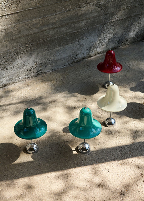 Pantop portable bordlampe, Ø18 af Verner Panton - Pitch brown - Jacobsen Plus