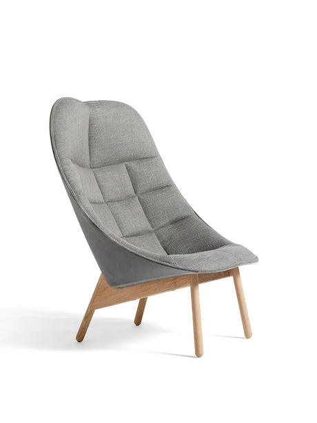 Uchiwa Quilted Lænestol fra Hay - Sort eg-Hallingdal 126-Sierra SI1001 - Jacobsen Plus