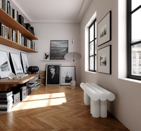 Hiro bænk fra 101 Copenhagen - Off White (CPH 900) - Jacobsen Plus