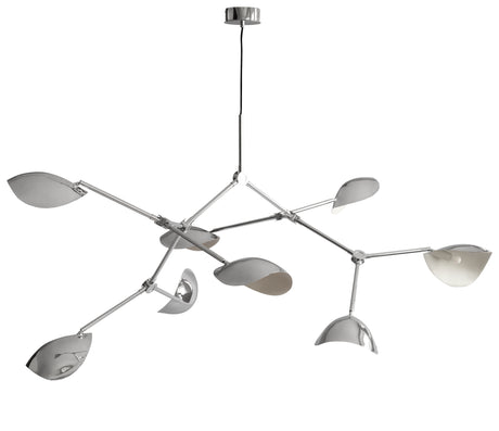 Stingray Chandelier, grande fra 101 Copenhagen - Chrome - Jacobsen Plus