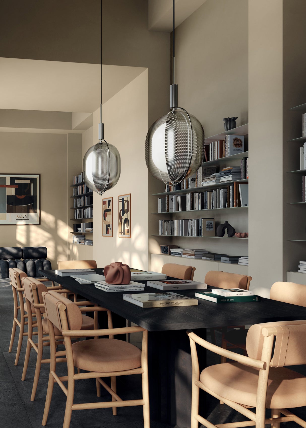 Pearl pendel, chrome fra 101 Copenhagen - 2 - Jacobsen Plus