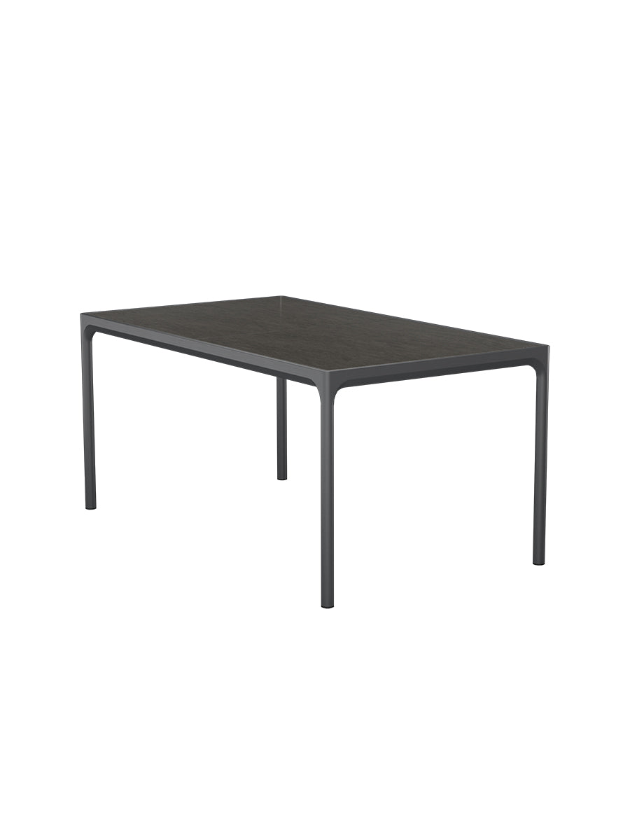 Four ceramic table 160 x 90 cm fra Houe - Graphite / Dark Grey - Jacobsen Plus