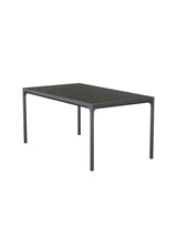 Four ceramic table 160 x 90 cm fra Houe - Graphite / Dark Grey - Jacobsen Plus