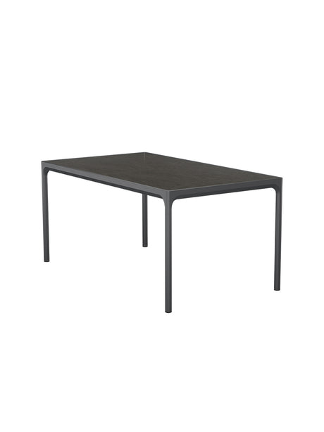 Four ceramic table 160 x 90 cm fra Houe - Graphite / Dark Grey - Jacobsen Plus