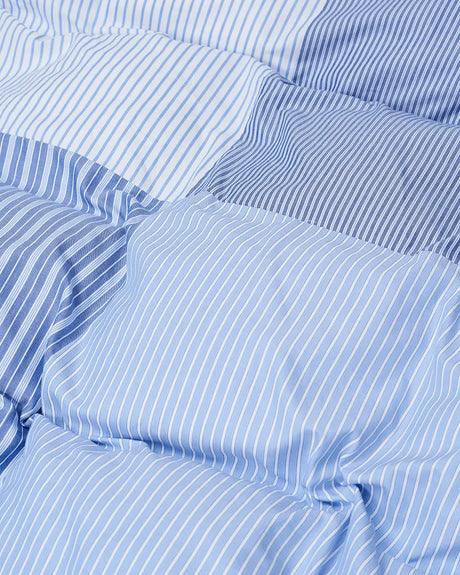 Wall Street Oxford Pillow Cover 60x63 cm fra Magniberg - White Stripe - Jacobsen Plus