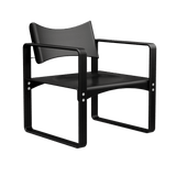 Series 270 F lænestol af Verner Panton - Sort - Jacobsen Plus