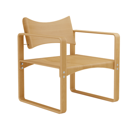 Series 270 F lænestol af Verner Panton - Honey stained - Jacobsen Plus