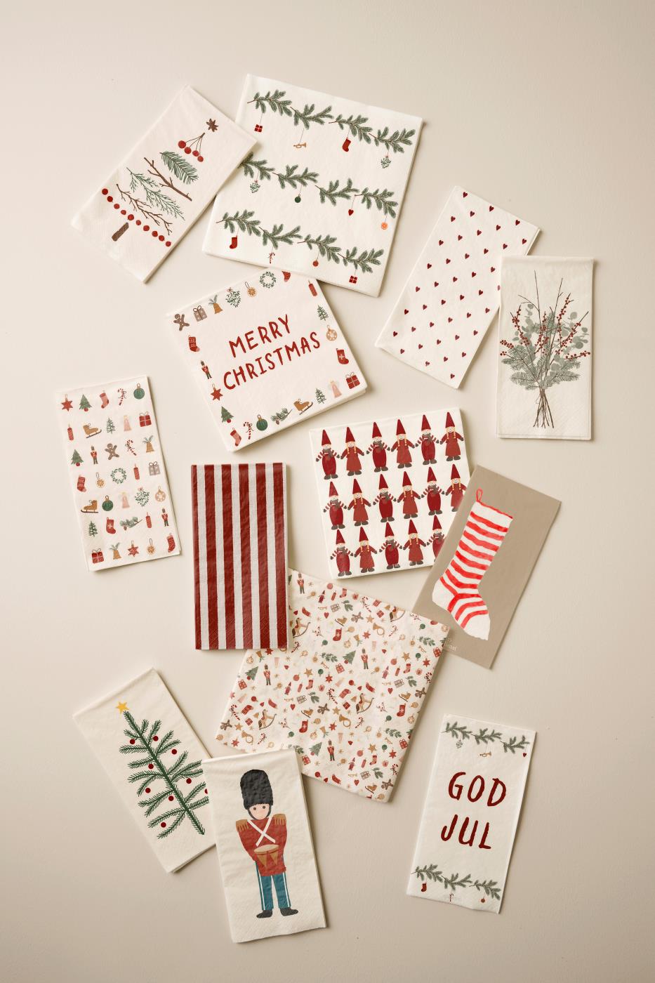 Servietter My Nostalgic Christmas – julemotiver fra Ib Laursen - 1 - Jacobsen Plus