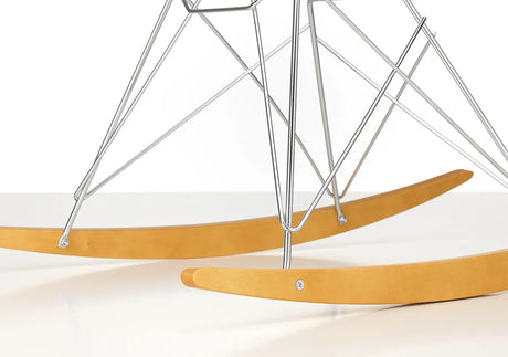 Eames Plastic Armchair RAR, gyngestol fra Vitra - Mustard - Jacobsen Plus