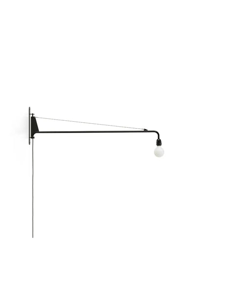 Petite Potence Væglampe fra Vitra - Deep black - Jacobsen Plus