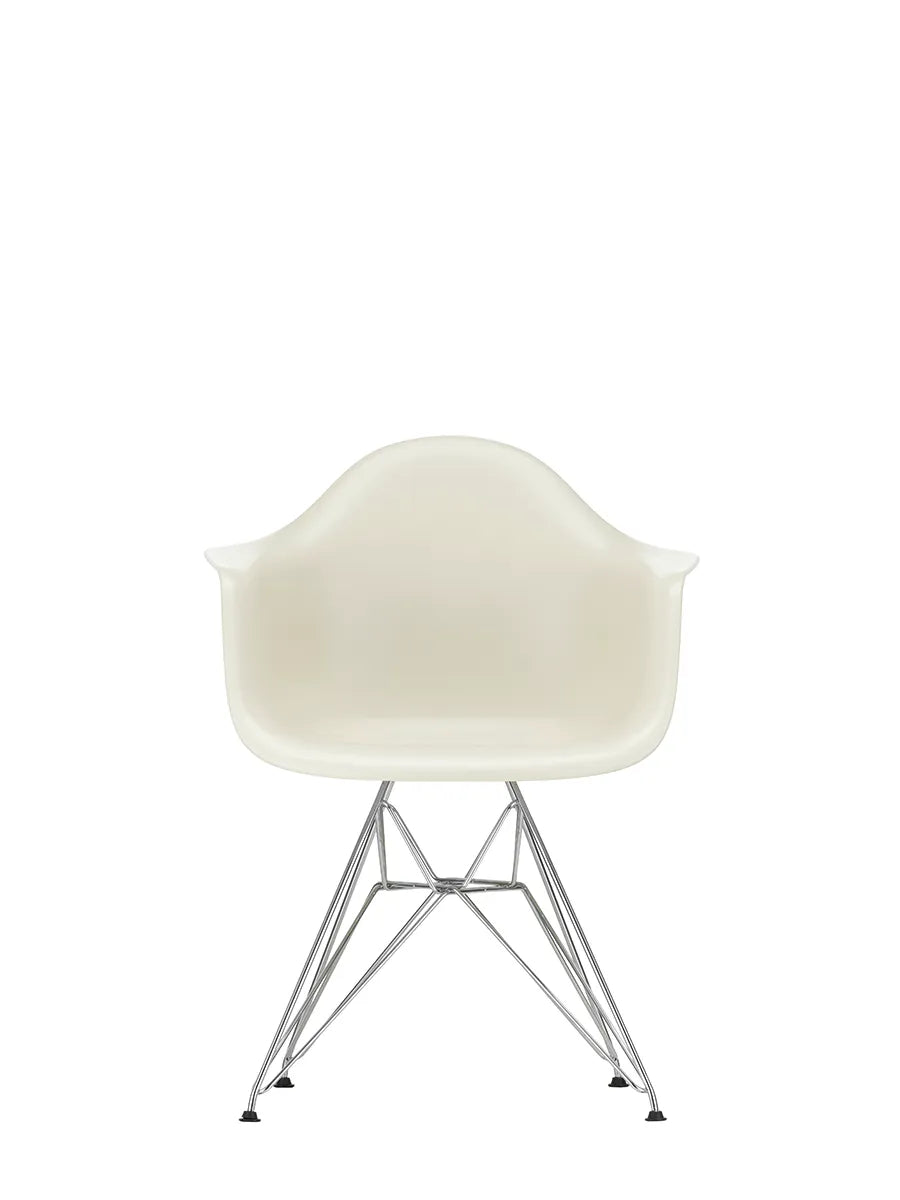 Eames Plastic Armchair DAR, forkromet fra Vitra - Pebble - Jacobsen Plus