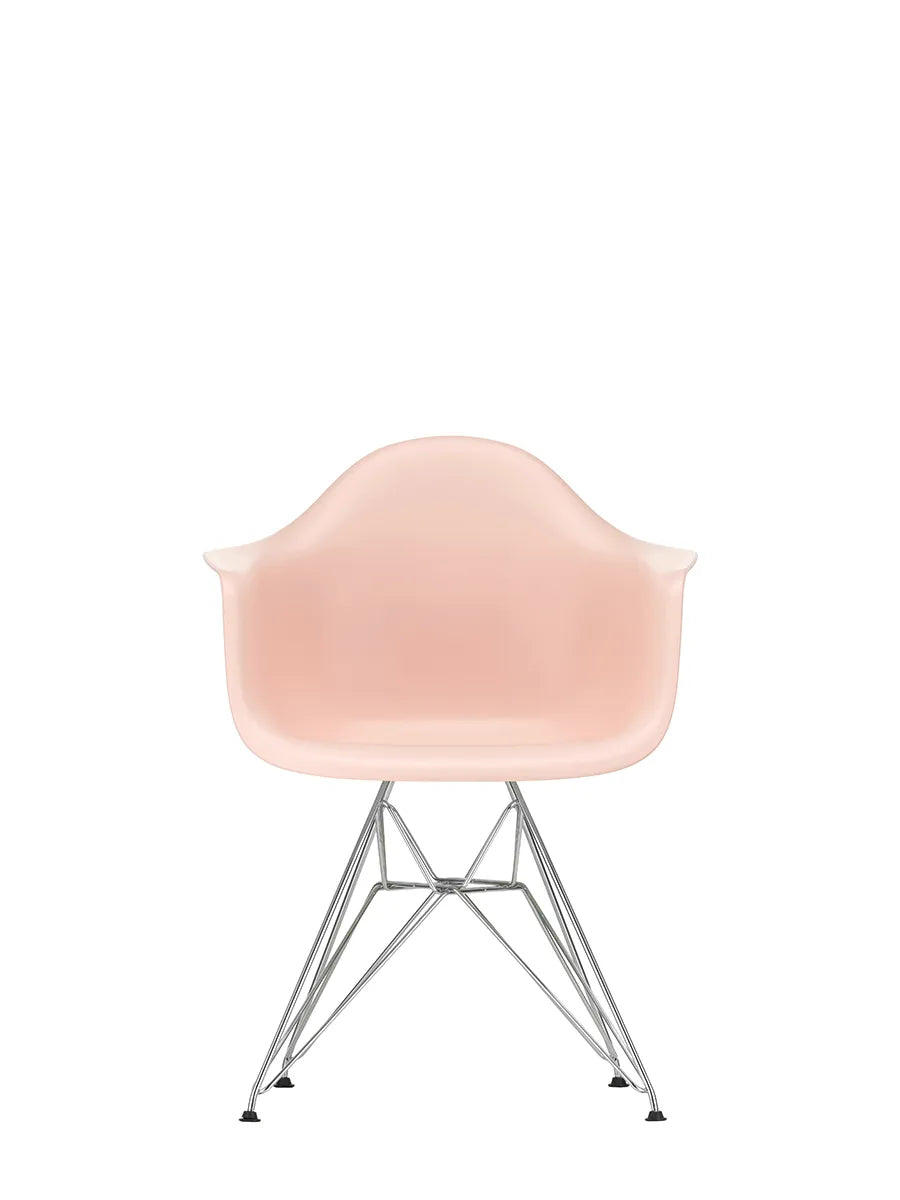 Eames Plastic Armchair DAR, forkromet fra Vitra - Pale Rose - Jacobsen Plus