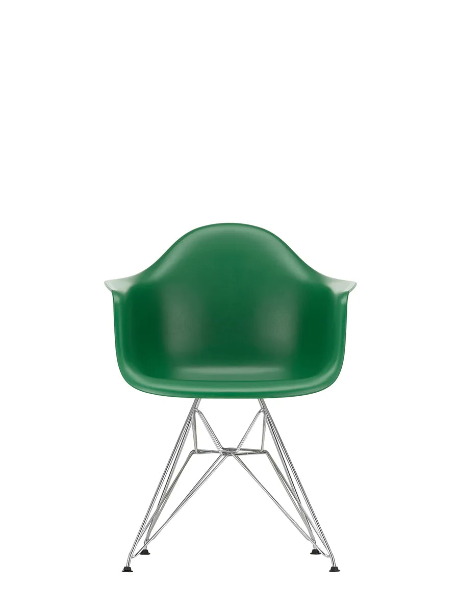 Eames Plastic Armchair DAR, forkromet fra Vitra - Emerald - Jacobsen Plus