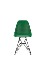 Eames Plastic Side Chair DSR, sort pulverlakeret fra Vitra - Emerald - Jacobsen Plus
