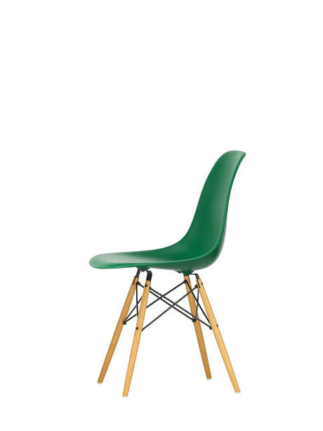 Eames Plastic Side Chair DSW, ahorntræ fra Vitra - Mustard - Jacobsen Plus