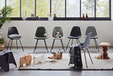 Eames Fiberglass Chair DSX, sortlakeret fra Vitra - 4 - Jacobsen Plus