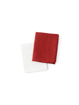 Papilio Tea Towel, sæt á 2 stk. fra Audo Copenhagen - Burnt Sienna - White - Jacobsen Plus