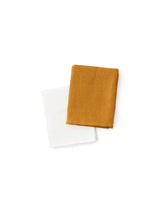 Papilio Tea Towel, sæt á 2 stk. fra Audo Copenhagen - Ochre - White - Jacobsen Plus