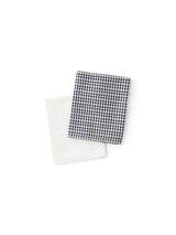 Troides Tea Towel, sæt á 2 stk. fra Audo Copenhagen - Indigo - White - Jacobsen Plus