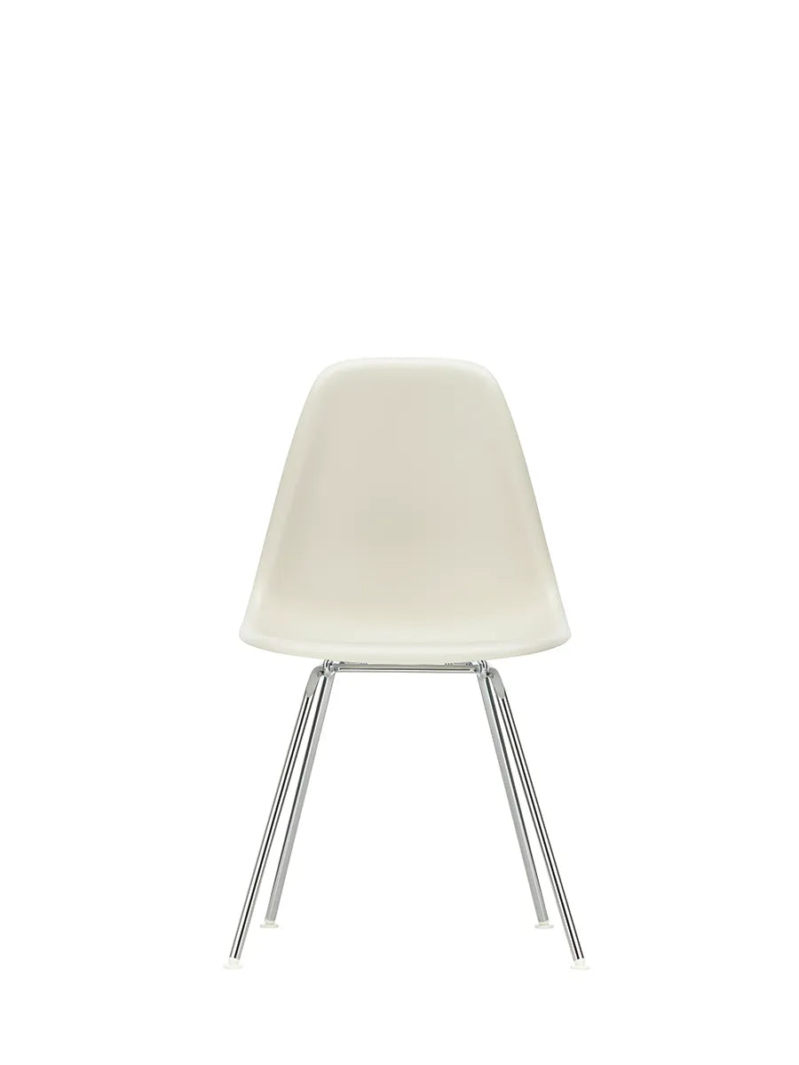 Eames Plastic Side Chair DSX, forkromet fra Vitra - Pebble - Jacobsen Plus