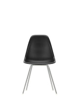 Eames Plastic Side Chair DSX, forkromet fra Vitra - Deep black - Jacobsen Plus