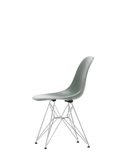Eames Fiberglass Chair DSR, krom fra Vitra - Eames Sea Foam Green - Jacobsen Plus