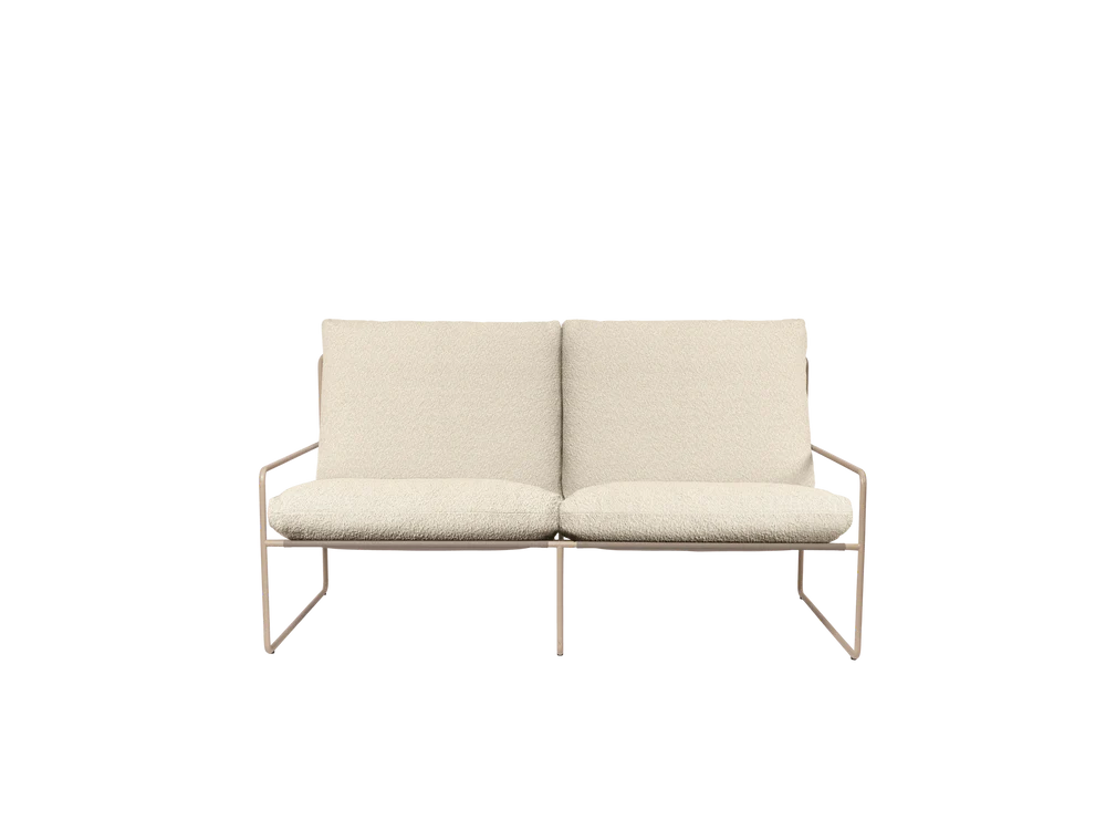 Desert 2-Seater fra Ferm Living - Cashmere - Pure Bouclé - Off-white - Jacobsen Plus