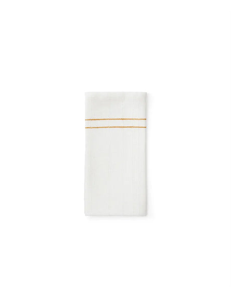 Cressida Napkin fra Audo Copenhagen - Ochre - Jacobsen Plus