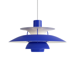 PH 5 pendel, monokrom blue af Poul Henningsen