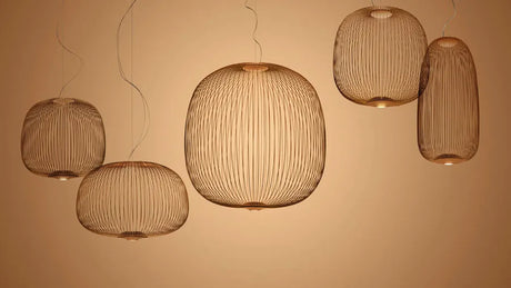 Spokes 3 Pendel fra Foscarini - Sort / LED - uden lysdæmper - Jacobsen Plus
