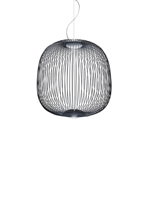 Spokes 2 Pendel fra Foscarini - Mellem / Grafit / LED - uden lysdæmper - Jacobsen Plus