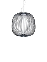 Spokes 2 Pendel fra Foscarini - Mellem / Grafit / LED - uden lysdæmper - Jacobsen Plus