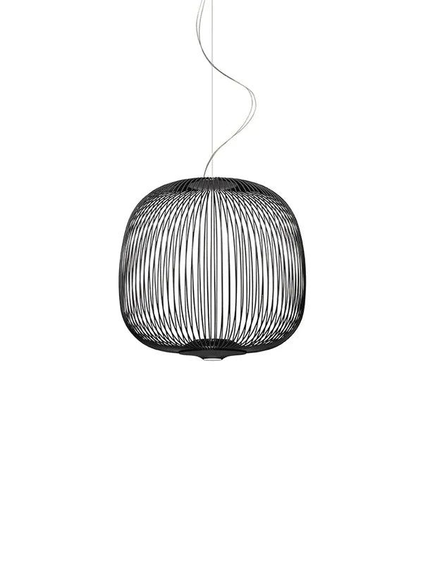 Spokes 2 Pendel fra Foscarini - Lille / Sort / LED - uden lysdæmper - Jacobsen Plus