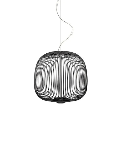 Spokes 2 Pendel fra Foscarini - Lille / Sort / LED - uden lysdæmper - Jacobsen Plus
