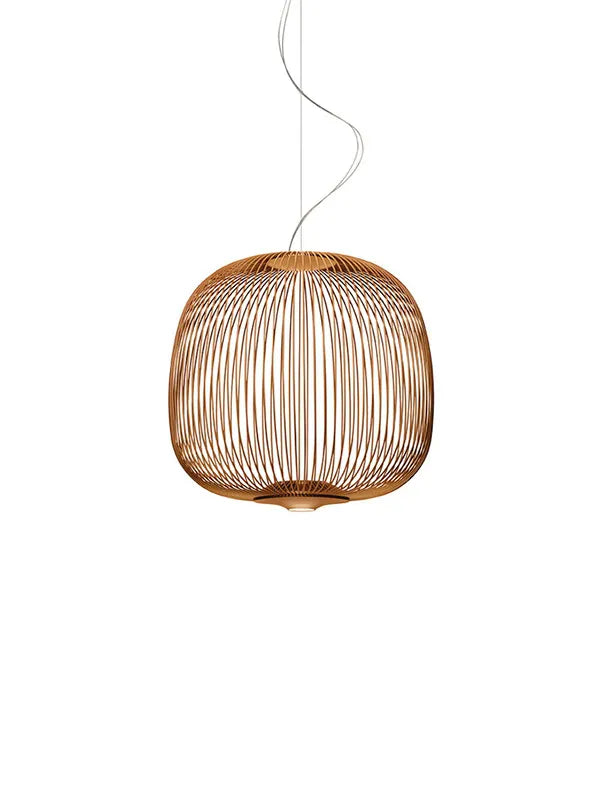 Spokes 2 Pendel fra Foscarini - Lille / Kobber / LED - uden lysdæmper - Jacobsen Plus