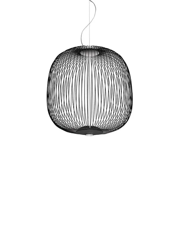 Spokes 2 Pendel fra Foscarini - Mellem / Sort / LED - uden lysdæmper - Jacobsen Plus