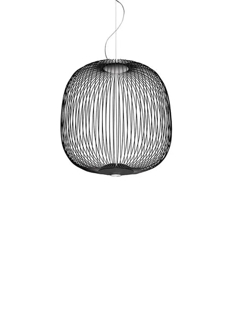 Spokes 2 Pendel fra Foscarini - Mellem / Sort / LED - uden lysdæmper - Jacobsen Plus