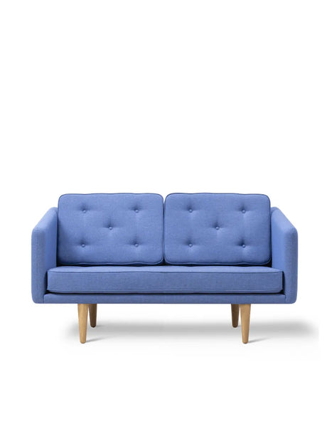 No. 1 Sofa 2-personer, re-wool af Børge Mogensen - Re-Wool 108 / Eg sæbe - Jacobsen Plus