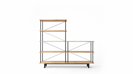 Seiton reol 3-2 L i eg fra Stellar Works - 1 - Jacobsen Plus