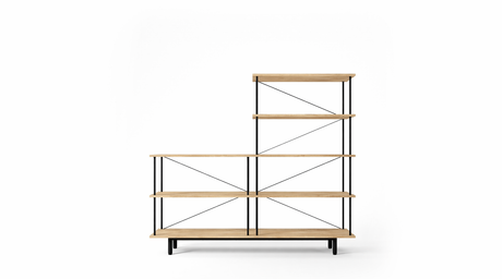 Seiton reol 3-2 R i eg fra Stellar Works - 1 - Jacobsen Plus