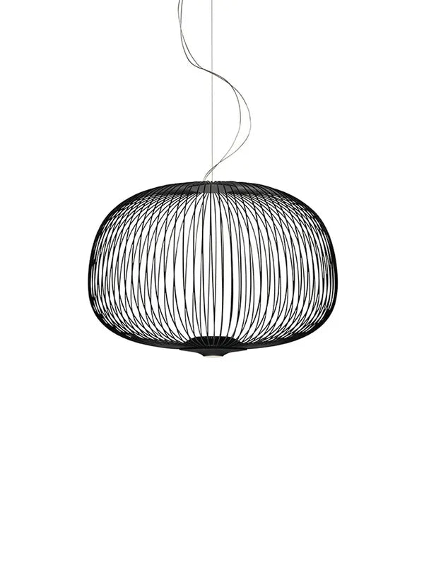 Spokes 3 Pendel fra Foscarini - Sort / LED - uden lysdæmper - Jacobsen Plus