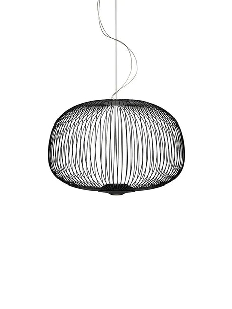 Spokes 3 Pendel fra Foscarini - Sort / LED - uden lysdæmper - Jacobsen Plus