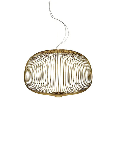 Spokes 3 Pendel fra Foscarini - Guld / LED - uden lysdæmper - Jacobsen Plus