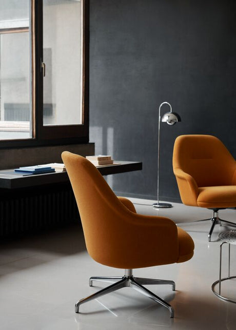 &Tradition Rely HW139 Lænestol - Gentle 0443/Poleret stel - Jacobsen Plus