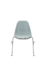 Eames Plastic Side Chair DSS, stabelbar fra Vitra - Light grey - Jacobsen Plus