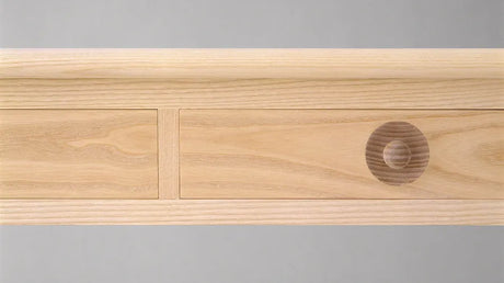 PP305 Skrivebord af Hans J. Wegner - Eg / Sæbebehandlet - Jacobsen Plus