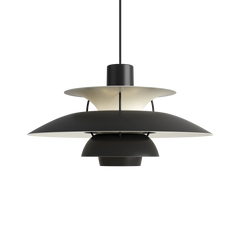 PH 5 pendel, monokrom black af Poul Henningsen