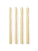 Twist Tapered Lys, sæt á 4 stk. fra Audo Copenhagen - Ivory - Jacobsen Plus