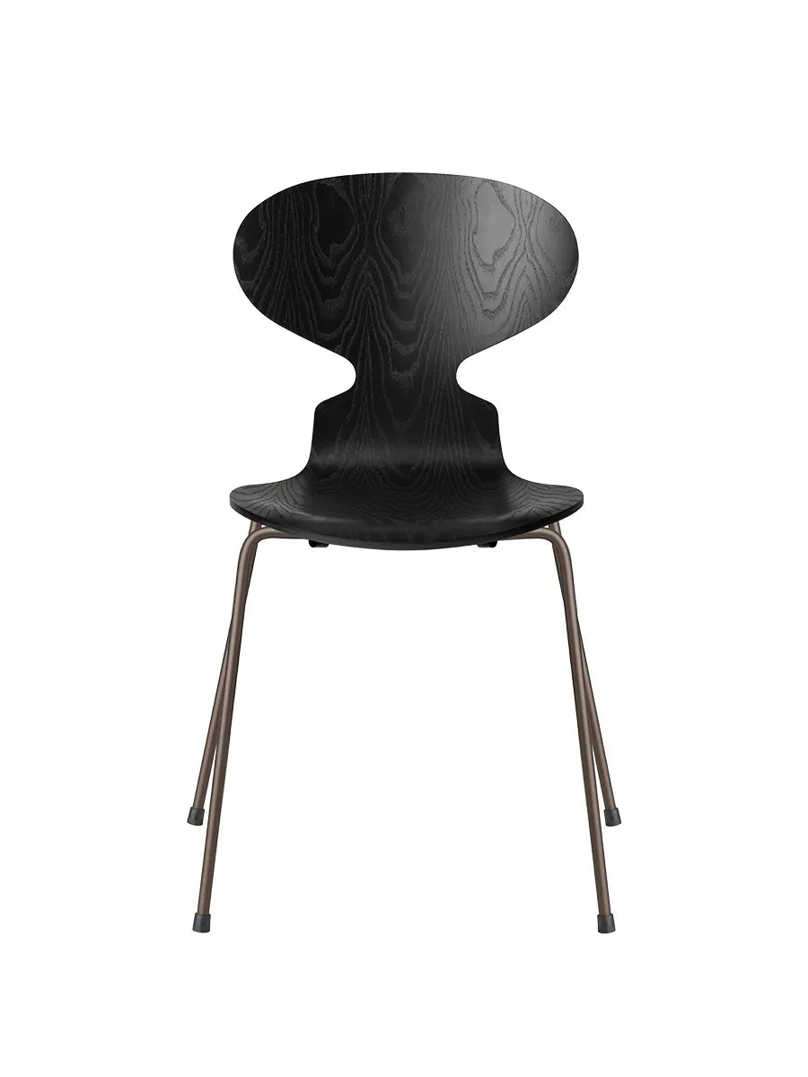 3101 Myren Stol i farvet ask af Arne Jacobsen - Sort / Brown Bronze - Jacobsen Plus